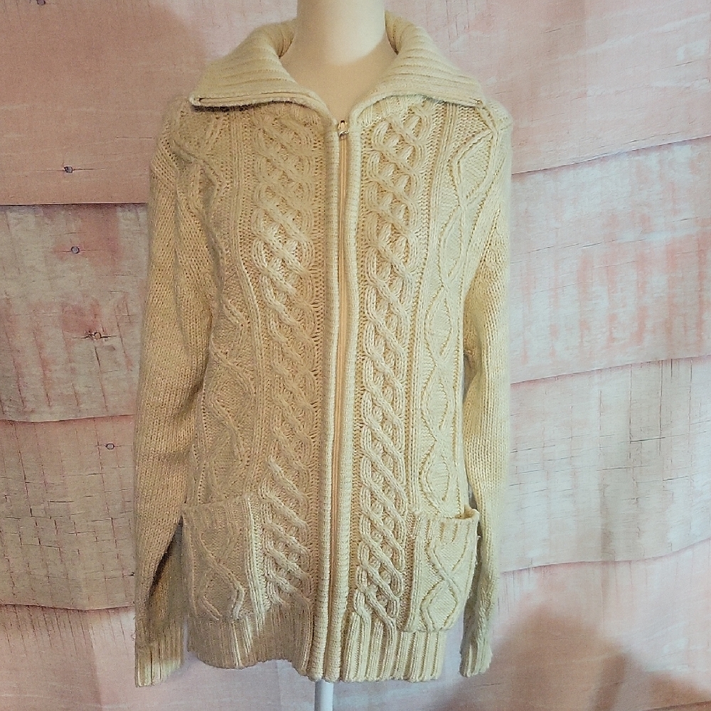 Eaton Zip Up Sweater